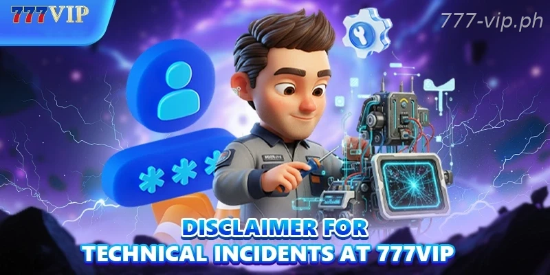 Disclaimer for technical incidents at 777VIP